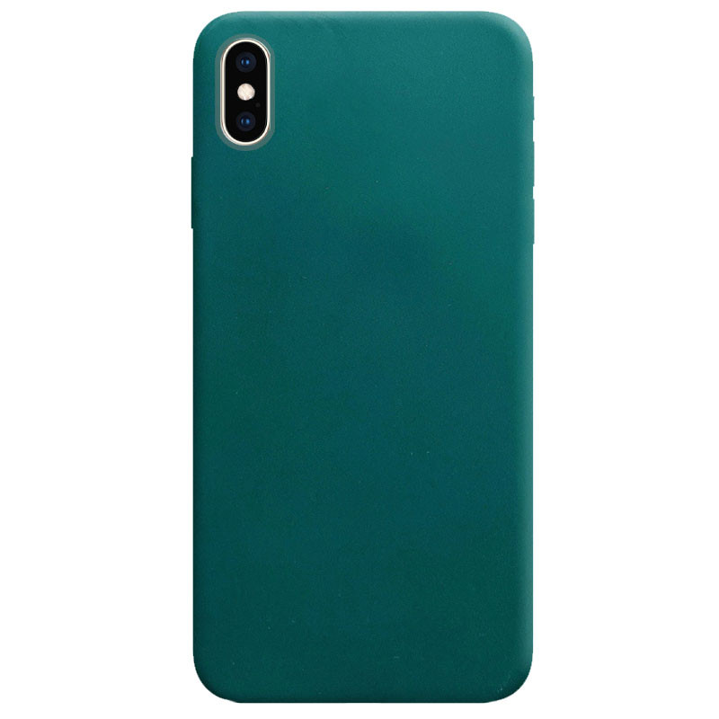 

Силіконовий чохол Candy на Apple iPhone XS Max (6.5") (Зелений / Forest green) 1086739