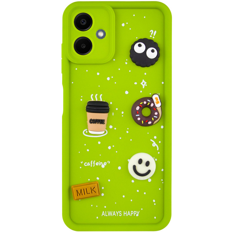 Фото Чехол TPU Toys Case для Samsung Galaxy A06 (Light Green / Always Happy) на vchehle.ua