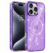 Чохол TPU Eclipse Sparkle (MagFit) на Apple iPhone 16 Pro (6.3") (Purple)