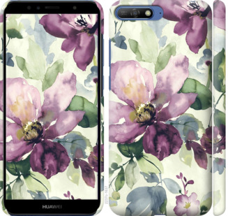 

Чохол Квіти аквареллю на Huawei Honor 9 777241