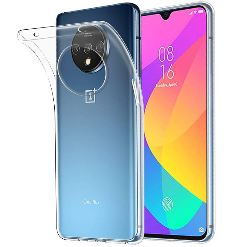 TPU чехол Epic Transparent 1,0mm для OnePlus 7T