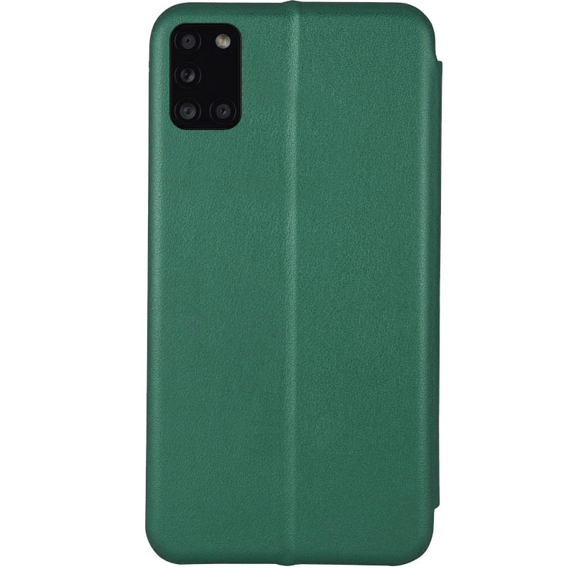 Фото Кожаный чехол-книжка Classy для Samsung Galaxy A31 (Зеленый) на vchehle.ua