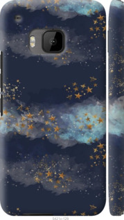 

Чехол Ночь золотые звезды для HTC One M9 1406016