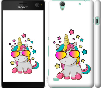 

Чехол Единорог в очках для Sony Xperia C4 E5333 911731