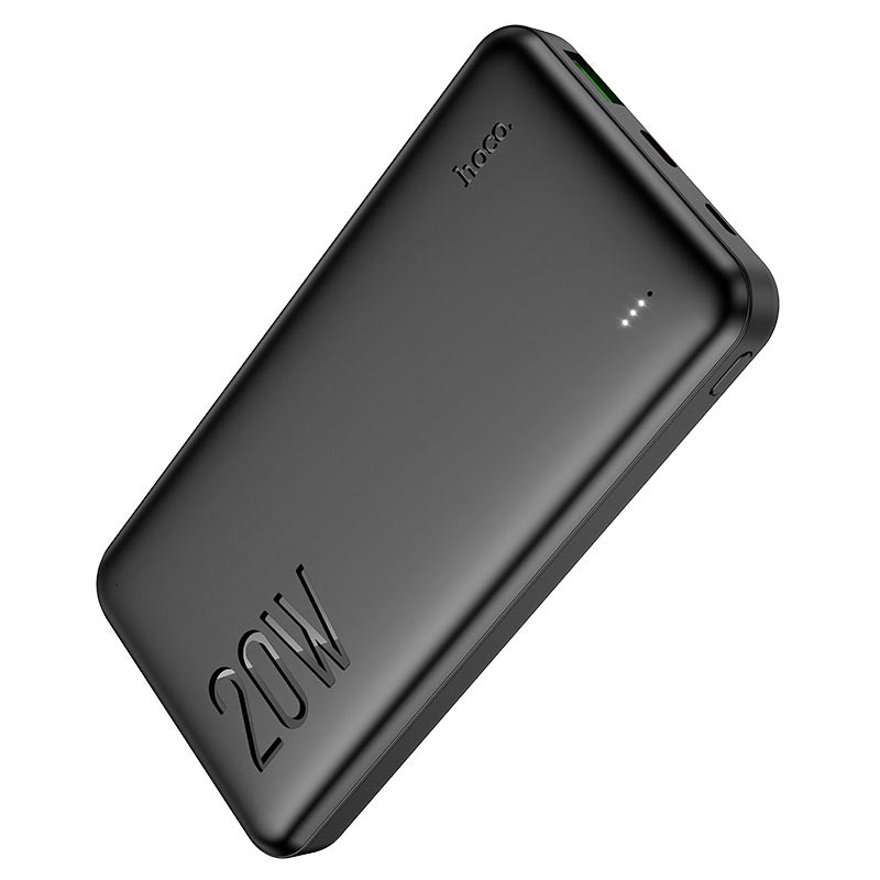 Портативний зарядний пристрій Power Bank Hoco J87 Tacker PD20W+QC3.0 10000 mAh (Чорний)