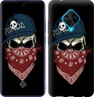 

Чехол Череп в кепке для Vivo V17 878601