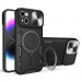 Удароміцний чохол Bracket case with Magnetic на Apple iPhone 15 (6.1") (Black)