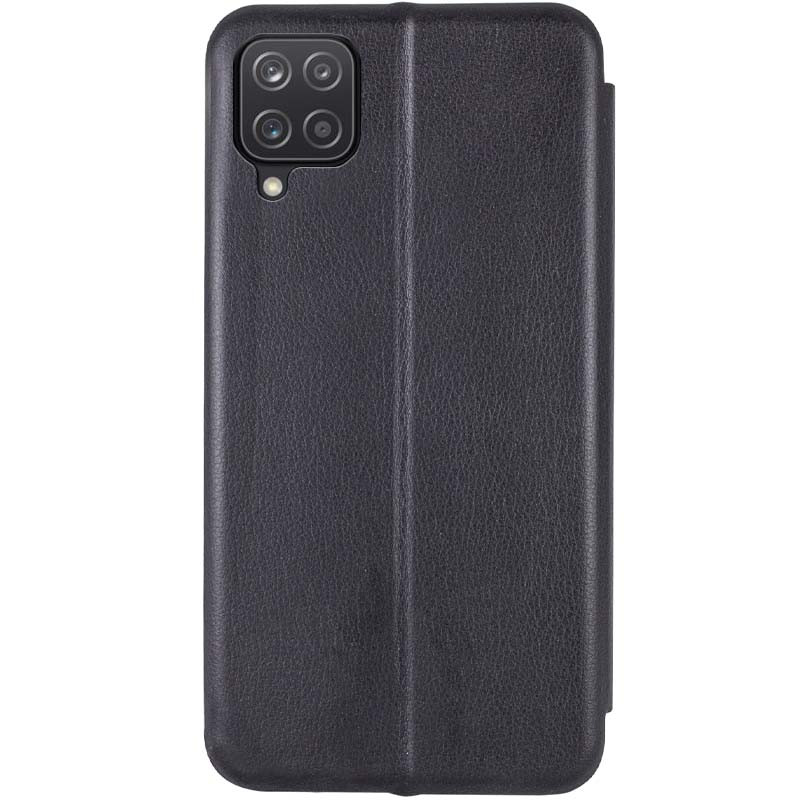 Фото Шкіряний чохол-книжка Classy на Samsung Galaxy A12 (Чорний) в маназині vchehle.ua