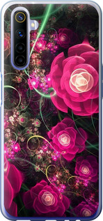 

Чохол Абстрактні квіти 3 на Realme 6 1625457