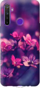 Чехол Пурпурные цветы для Realme 6i