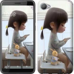 

Чохол Мила дівчинка з зайчиком на HTC Desire 12 669342