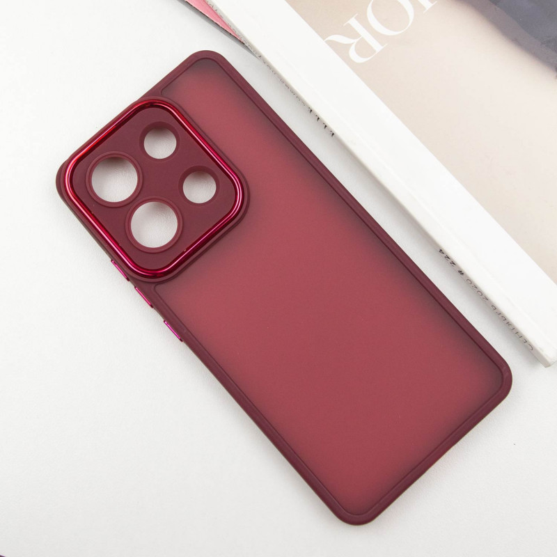 Фото TPU+PC чехол Accent для Xiaomi Redmi Note 13 Pro 4G / Poco M6 Pro 4G (Magenta) на vchehle.ua