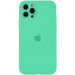 Чохол Silicone Case Full Camera Protective (AA) на Apple iPhone 13 Pro (6.1") (Зелений / Spearmint)