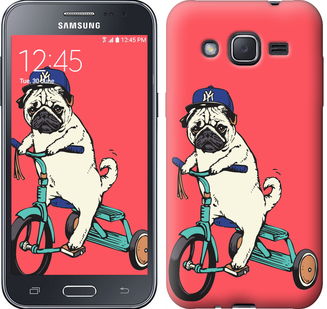 

Чехол Мопс на велосипеде для Samsung Galaxy J2 Prime 87579