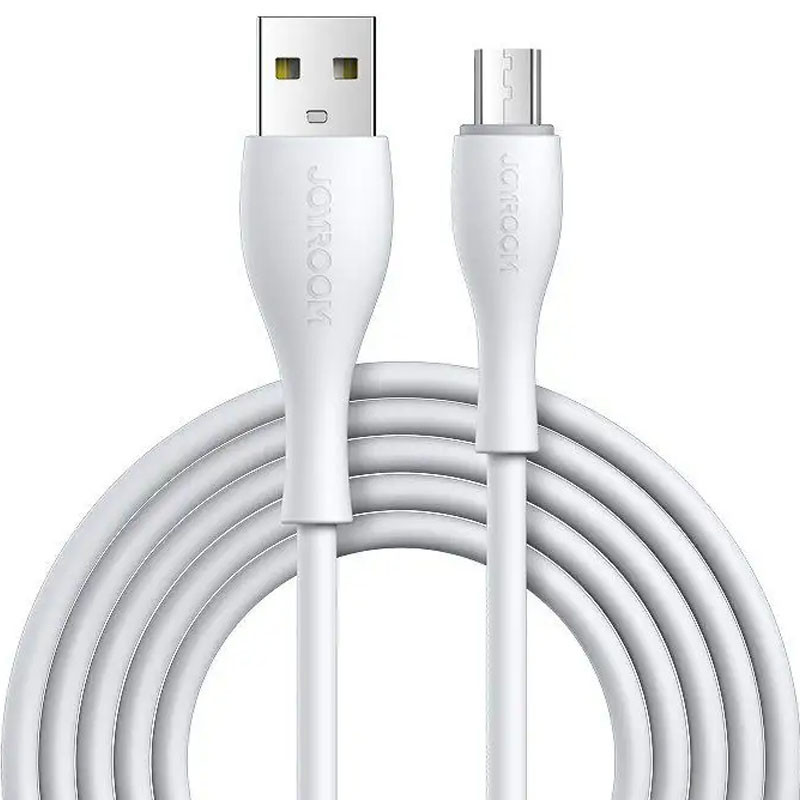 

Дата кабель Joyroom S-1030M8 USB to MicroUSB 2.4A (1m) (Белый) 1215240
