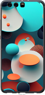 

Чехол Горошек абстракция для Huawei P10 Plus 1543613