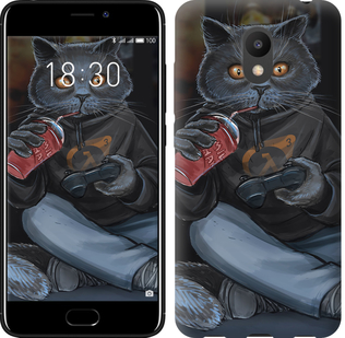 

Чехол gamer cat для Meizu M6 635493