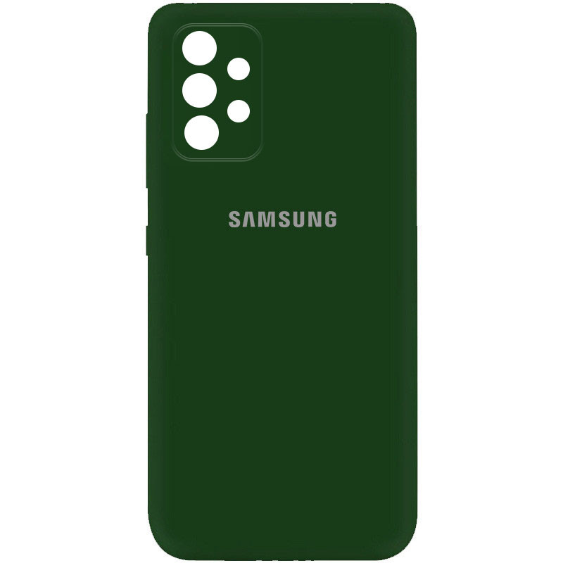 

Чохол Silicone Cover My Color Full Camera (A) для Samsung Galaxy A72 5G (Зелений / Dark green) 1173132