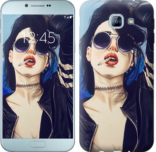 

Чехол Девушка на стиле для Samsung Galaxy A8 (2016) A810 643616