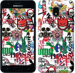 

Чехол Many different logos для Samsung Galaxy J3 2018 669470
