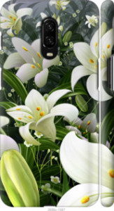 Чехол Белые лилии для OnePlus 6T