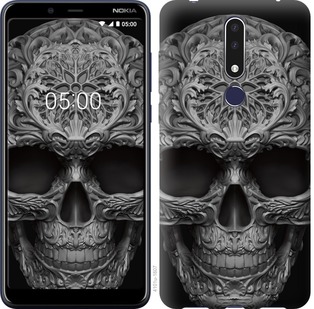 

Чехол skull-ornament для Nokia 3.1 Plus 688496
