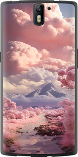 

Чехол Розовые облака для OnePlus 1 1644925