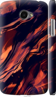 

Чехол Черно-оранжевая абстракция для LG K5 X220 1404536