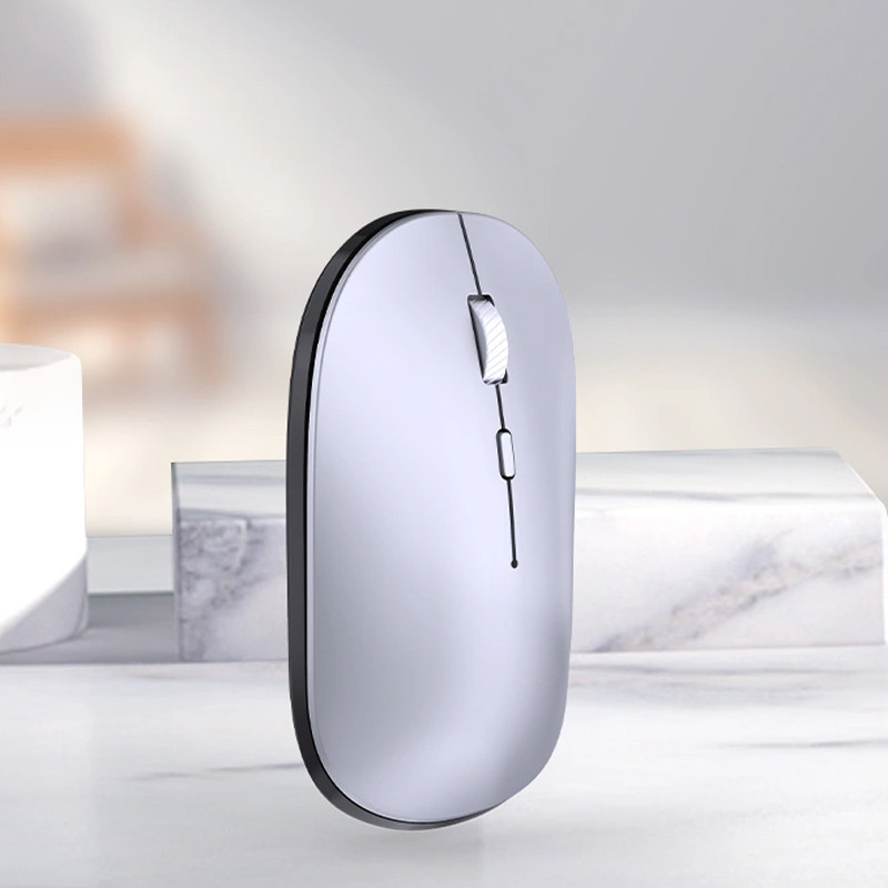 Фото Бездротова миша WIWU WM110 Office Mouse (2.4G+Bluetooth) (Silver) в маназині vchehle.ua