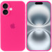 Фото Чохол Silicone Case Full Camera Protective (AA) на Apple iPhone 16 Plus (6.7") (Рожевий / Barbie pink) на vchehle.ua