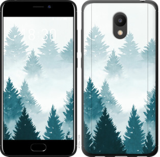 

Чохол Акварельні Ялинки на Meizu M6 862675