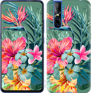 

Чехол Тропические цветы v1 для Vivo V15 pro 845299