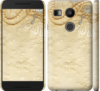 Чехол Кружевной орнамент для LG Nexus 5X H791