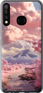 

Чехол Розовые облака для Tecno Camon 12 CC7 1644683