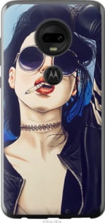

Чехол Девушка на стиле для Motorola Moto G7 703143