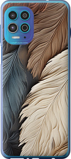

Чехол Листья в стиле бохо для Motorola G100 1629066