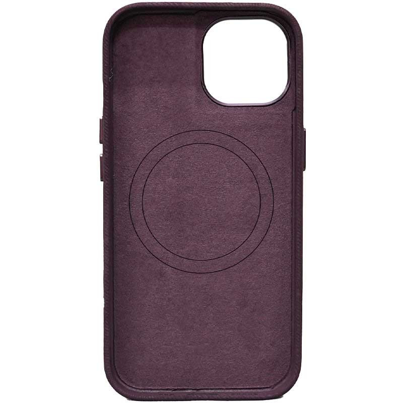 Фото Чехол Denim with Magnetic safe для Apple iPhone 14 Pro (6.1") (Deep Purple) в магазине vchehle.ua