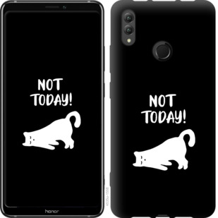 

Чехол Уставший кот для Huawei Honor Note 10 874519