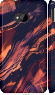 

Чехол Черно-оранжевая абстракция для HTC One M7 1404476