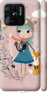 Чехол Синеволосая девочка для Xiaomi Redmi 10C