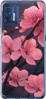 Чехол Пурпурная сакура для Motorola G9 Plus