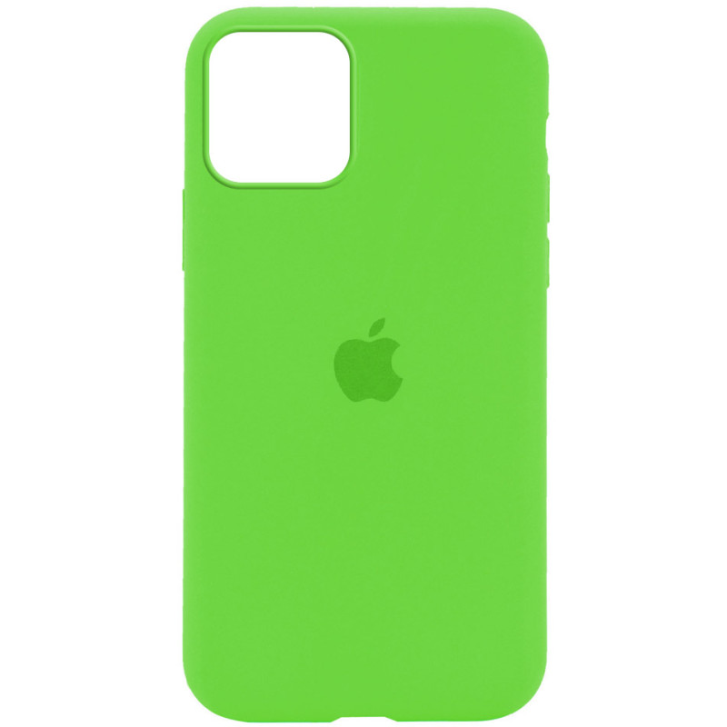 Чехол Silicone Case Full Protective (AA) для Apple iPhone 14 Pro (6.1") (Зеленый / Green)