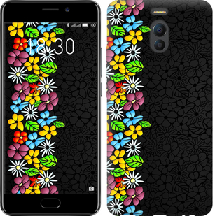 

Чохол квітковий орнамент на Meizu M6 Note 651816