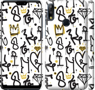 

Чохол Graffiti art на Asus Zenfone Max Pro M2 ZB631KL 745574