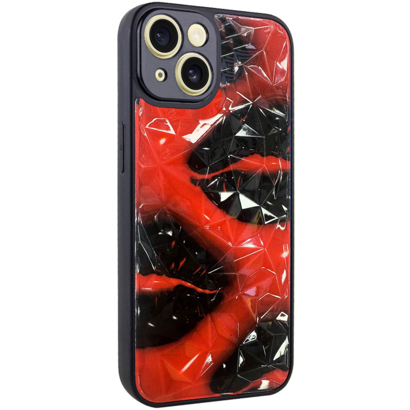 TPU+PC чехол Prisma Plushie для Apple iPhone 14 (6.1") (Kiss)