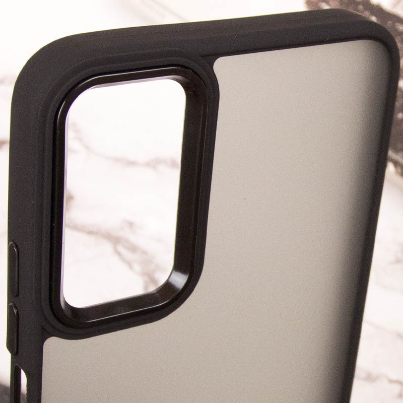 Купить Чехол TPU+PC Lyon Frosted для Motorola Edge 50 Fusion / G85 (Black) на vchehle.ua