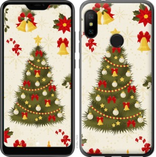 

Чехол Новогодняя елка для Motorola One 759944