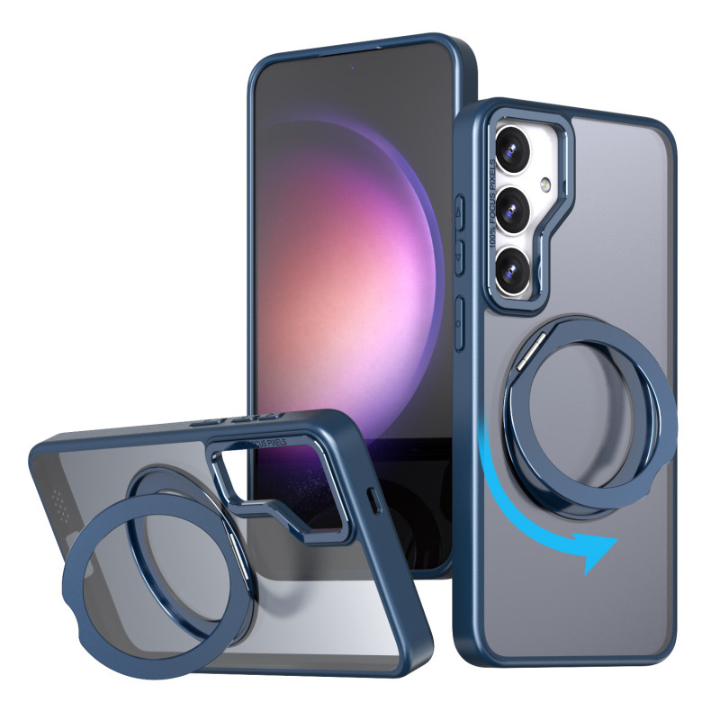 Чехол TPU+PC Aura Fold для Samsung Galaxy S24 FE (Blue)