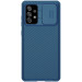Карбонова накладка Nillkin Camshield (шторка на камеру) на Samsung Galaxy A52 4G / A52 5G / A52s (Синій / Blue)