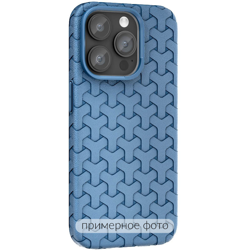 Чохол TPU Weaving на Apple iPhone 16 (6.1") (Blue)